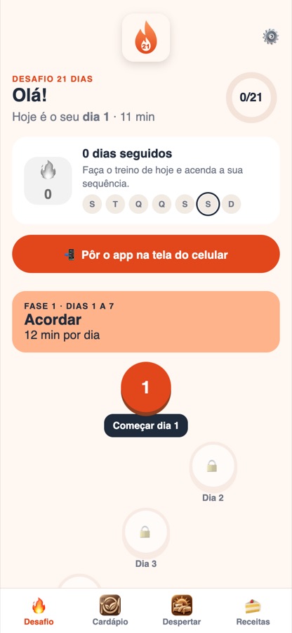 Trilha dos 21 dias